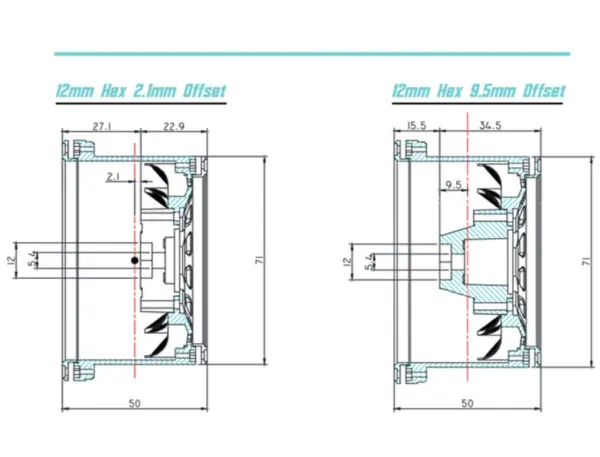 Method Terraform Belted 1/10mt Tyres on Array Beadlock Rims