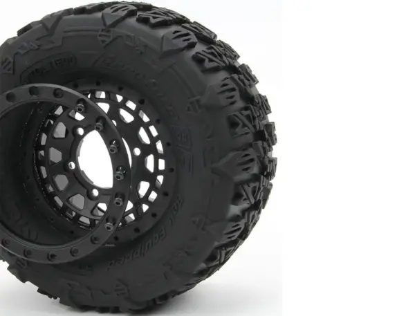 Method Terraform Belted 1/10mt Tyres on Array Beadlock Rims