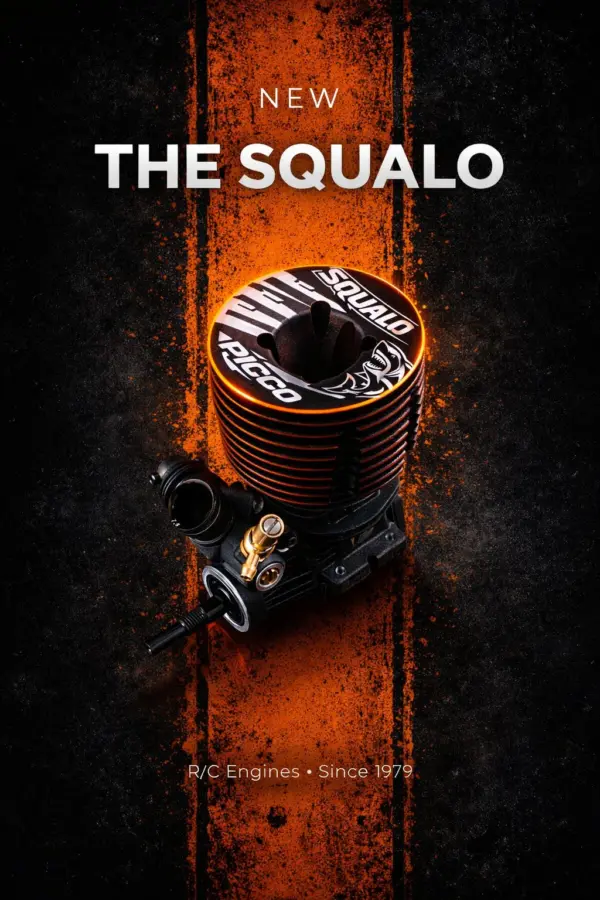 Picco Squalo DLC Off Road Engine .21 Ceramic Alu Carburettor