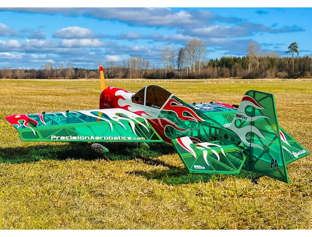 Precision Aerobatics Addiction X Led V3 - Translucent Green – view 2