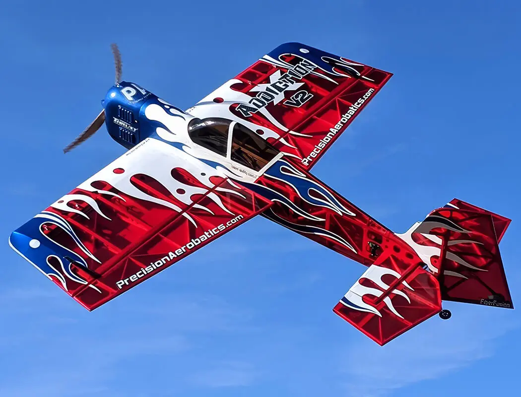 Precision Aerobatics Addiction X Led V3 - Translucent Red – view 2