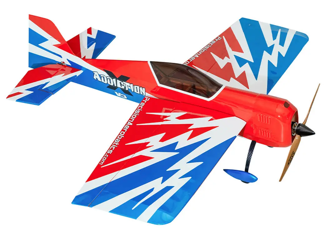 Precision Aerobatics Addiction X Led V3 - Solid Red – view 2