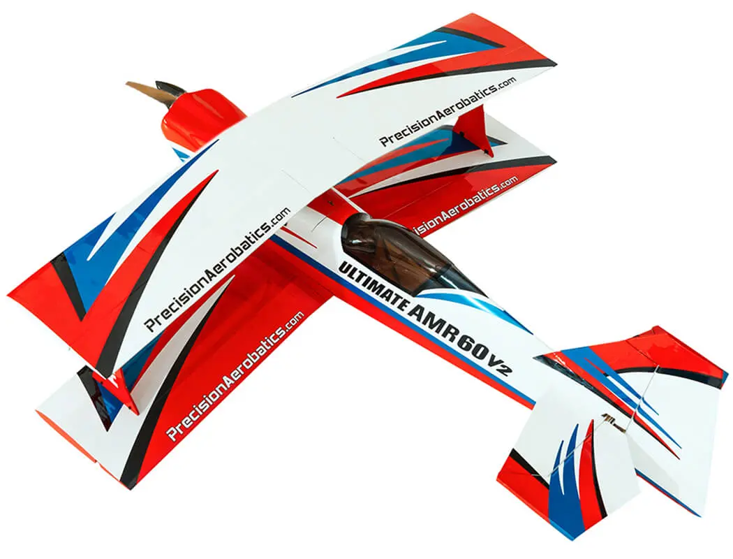Precision Aerobatics Ultimate Amr 60 - White/Red/Blue – view 3