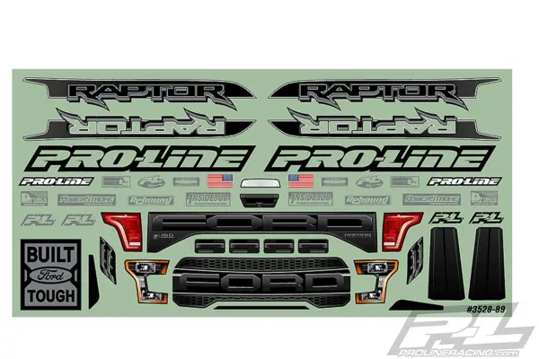 Proline Precut 2017 Ford F-150 Raptor Clear Body Rustler 4x4 – view 7