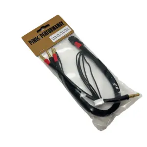 Charge Cable 30cm Pink Performance - Xt60 to 2x2s (4-5mm)