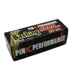 Pink Bashing Lipo 3s 11.1v-5000-50c (Multi) 139x47x39mm 450g