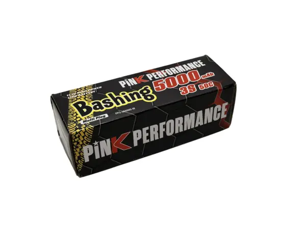 Pink Bashing Lipo 3s 11.1v-5000-50c (Multi) 139x47x39mm 450g