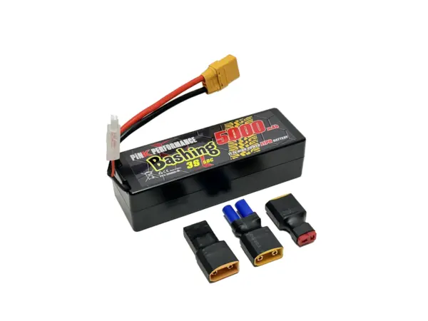 Pink Bashing Lipo 3s 11.1v-5000-50c (Multi) 139x47x39mm 450g