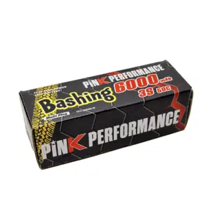 Pink Bashing Lipo 3s 11.1v-6000-50c (Multi) 139x47x39mm 460g