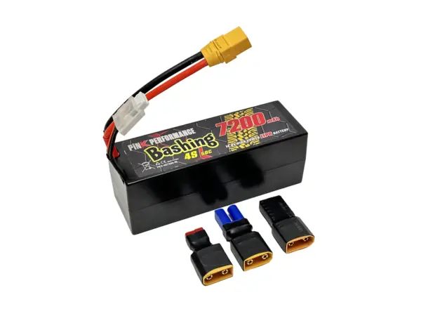 Pink Bashing Lipo 4s 14.8v-7200-50c (Multi) 139x47x49mm 655g