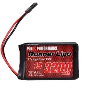 Pink Runner Lipo 1s 3.7v-3200 for Sanwa Mt44 - Mt5