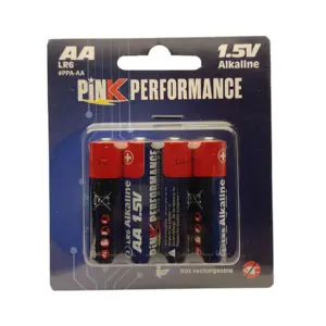 Pink Performance Aa Alkaline 1.5v Dry Cell (4pcs)