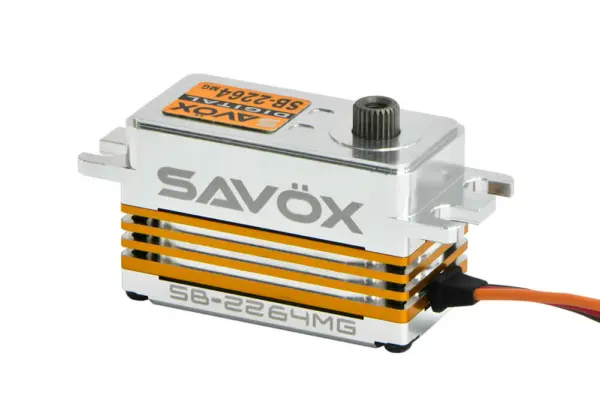 Savox Hv Digital Brushless Low Profile Servo 15kg/0.085s@7.4v