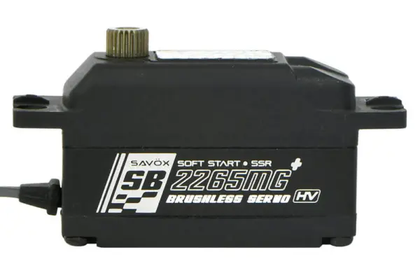 Savox Low Profile Brushless Hv Digi 12kg/0.08s@7.4v Black +