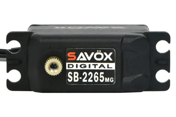 Savox Low Profile Brushless Hv Digi 12kg/0.08s@7.4v Black +