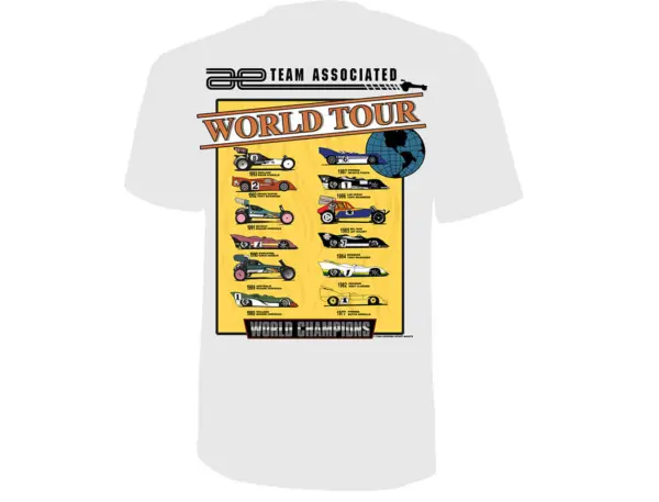 Team Associated/Reedy Worlds Tour 1993 T-Shirt - X-Large