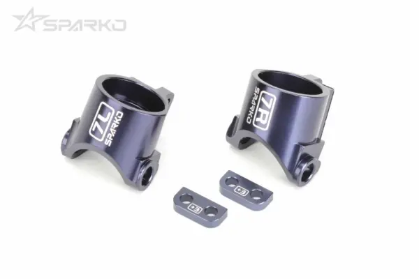Sparko F8 Aluminium Steering Block 7 Degrés (2)