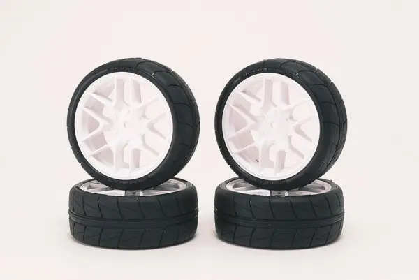 Sweep Hankook Tread 32deg 24mm Glued Tc Tyres 12spoke Carpet