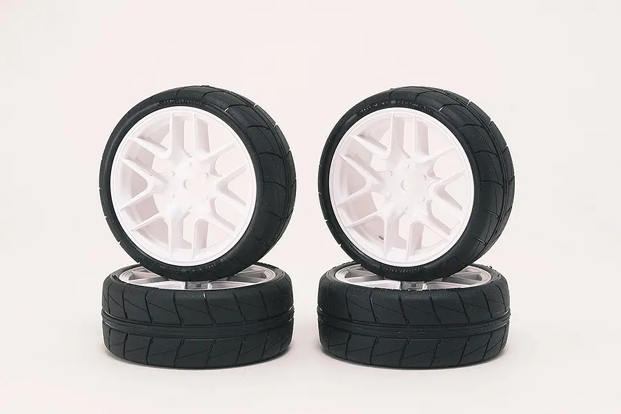 Sweep Hankook Tread 32deg 24mm Glued Tc Tyres 12spoke Carpet – view 2