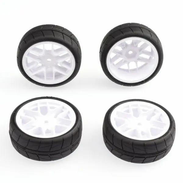 Sweep Hankook Tread 34deg 24mm Glued Tc Tyres 12 Spoke Asphalt