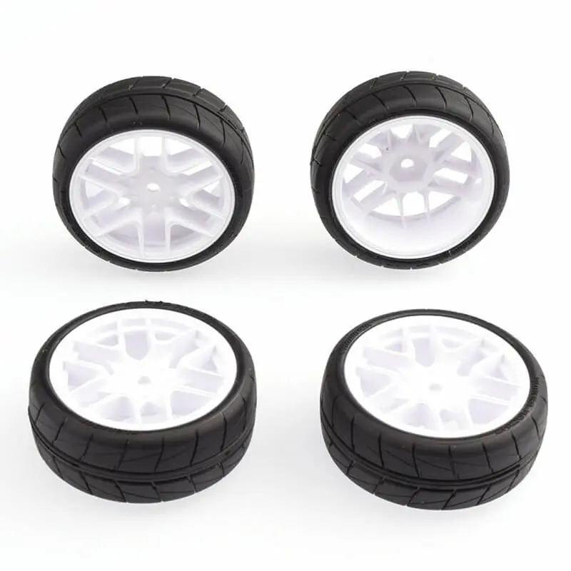 Sweep Hankook Tread 34deg 24mm Glued Tc Tyres 12 Spoke Asphalt