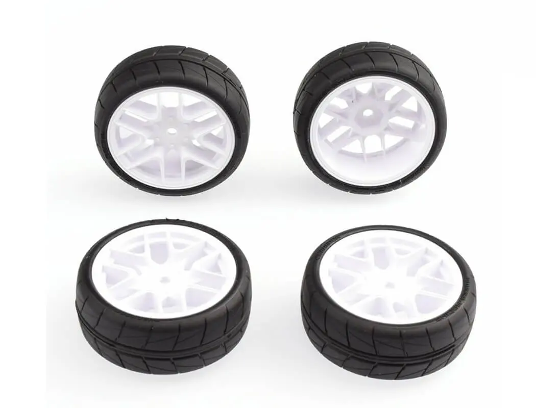 Sweep Hankook Tread 34deg 24mm Glued Tc Tyres 12 Spoke Asphalt – view 2
