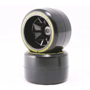Sweep 1/10 F1 Lp Medium Asphalt Rear Pre-Glued Tyres 40mm