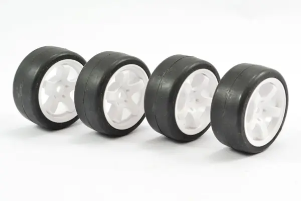 Sweep Mini Pre-Glued Set Tyres 33deg (4)