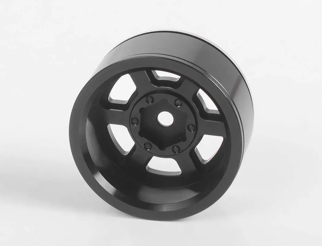 Rc4wd Six-Spoke 1.55" Internal Beadlock Wheels (Black) – view 3