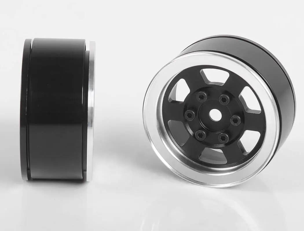 Rc4wd Six-Spoke 1.55" Internal Beadlock Wheels (Black) – view 5