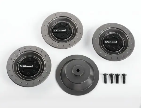 Rc4wd Armor Wheels for Dji Robomaster (Gunmetal)