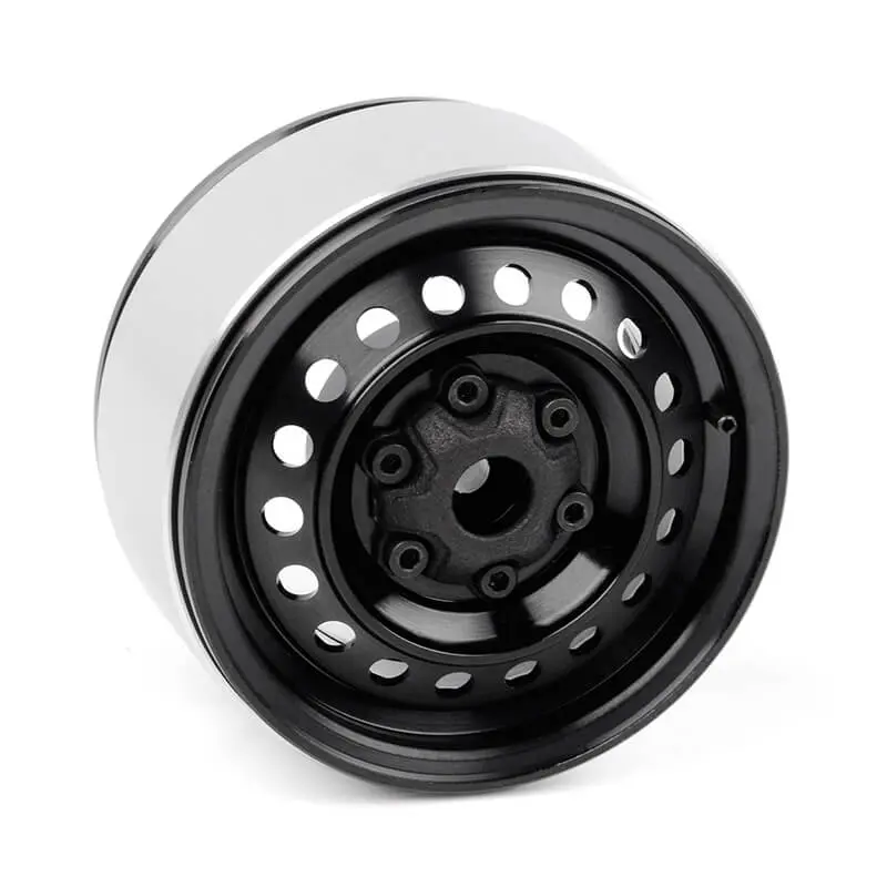 Rc4wd Rad 1.9" Aluminum Internal Beadlock Wheels (Black)