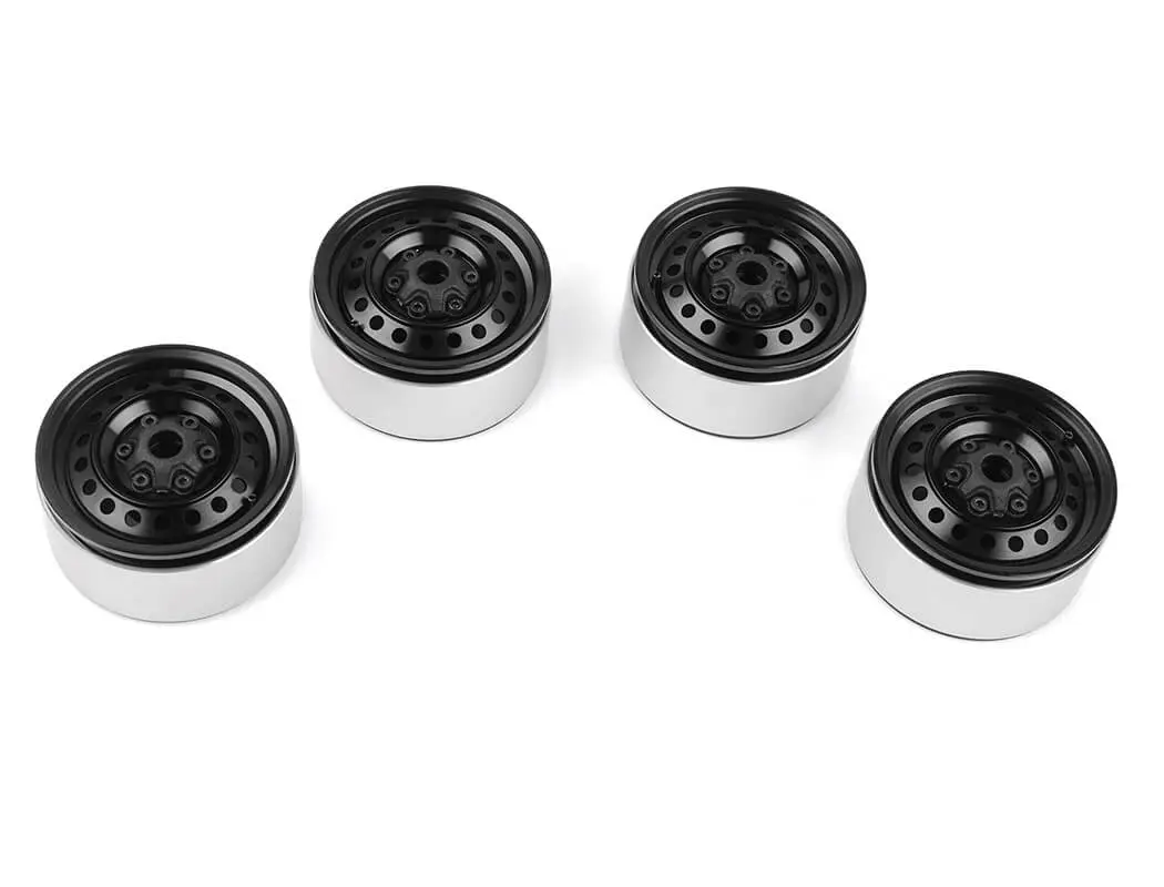 Rc4wd Rad 1.9" Aluminum Internal Beadlock Wheels (Black) – view 7