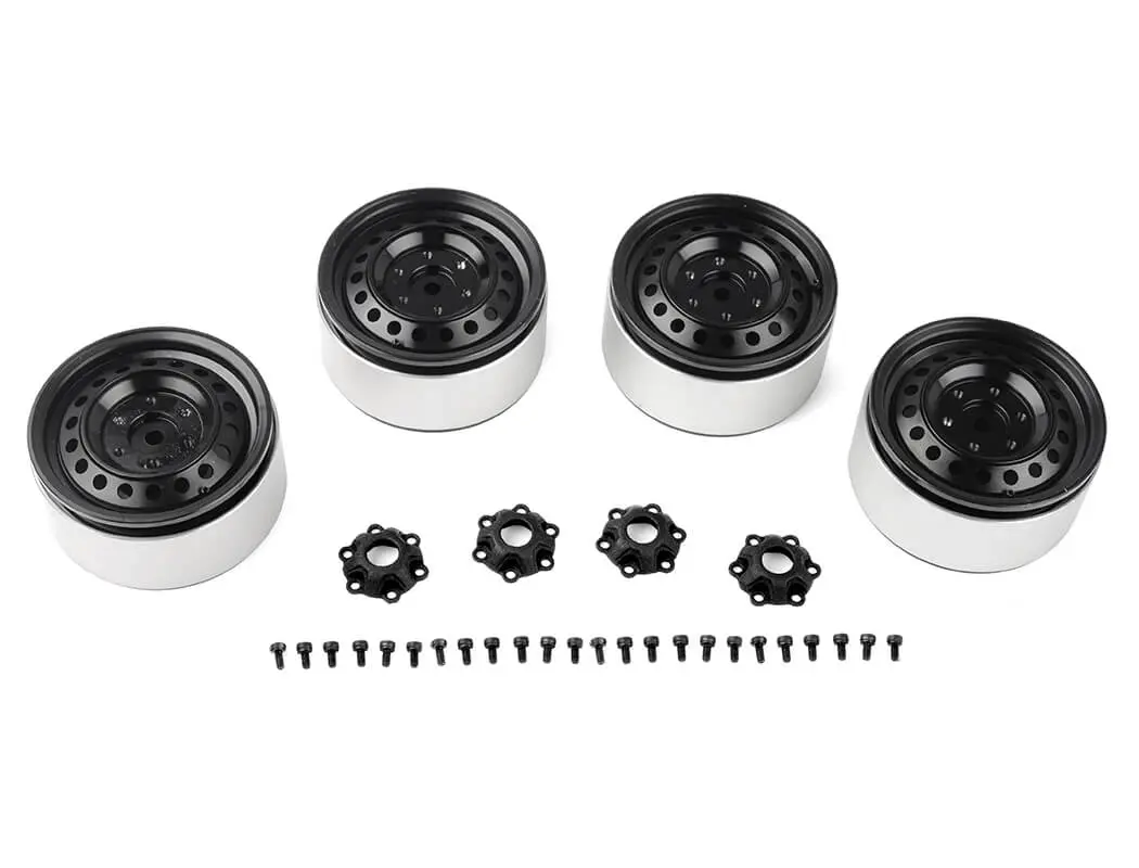 Rc4wd Rad 1.9" Aluminum Internal Beadlock Wheels (Black) – view 8
