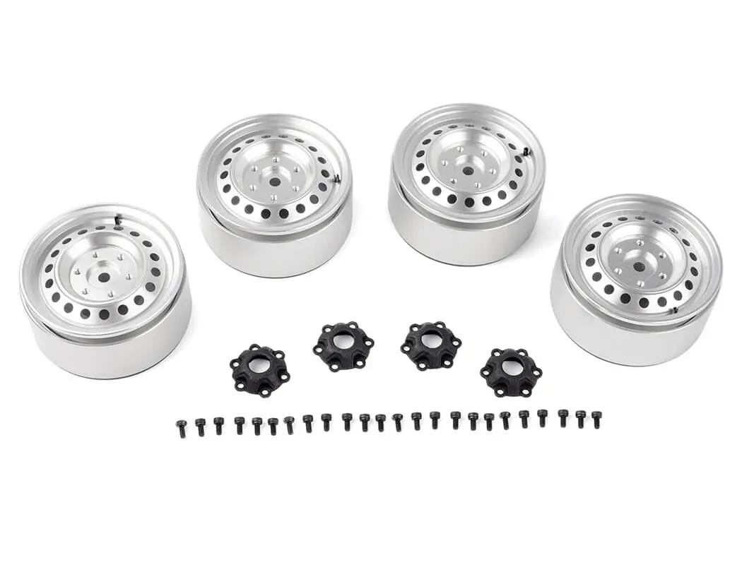 Rc4wd Rad 1.9" Aluminum Internal Beadlock Wheels (Silver) – view 6