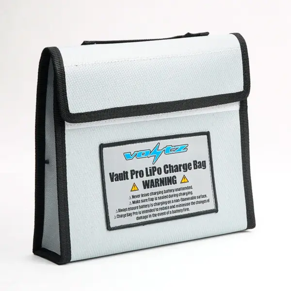 Voltz Vault Pro Lipo Charge Bag 16.5CM X 21.5CM X 4.5CM