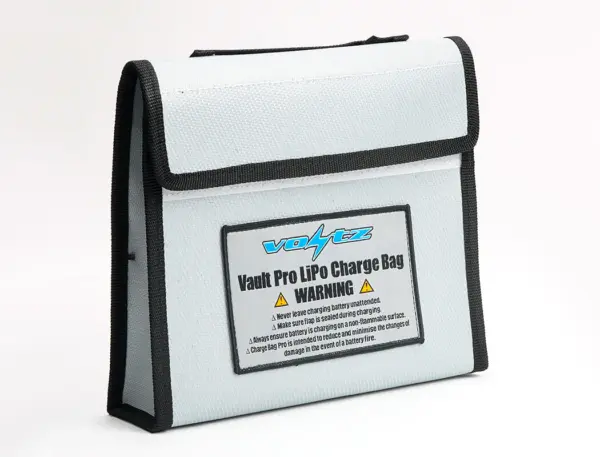 Voltz Vault Pro Lipo Charge Bag 16.5CM X 21.5CM X 4.5CM