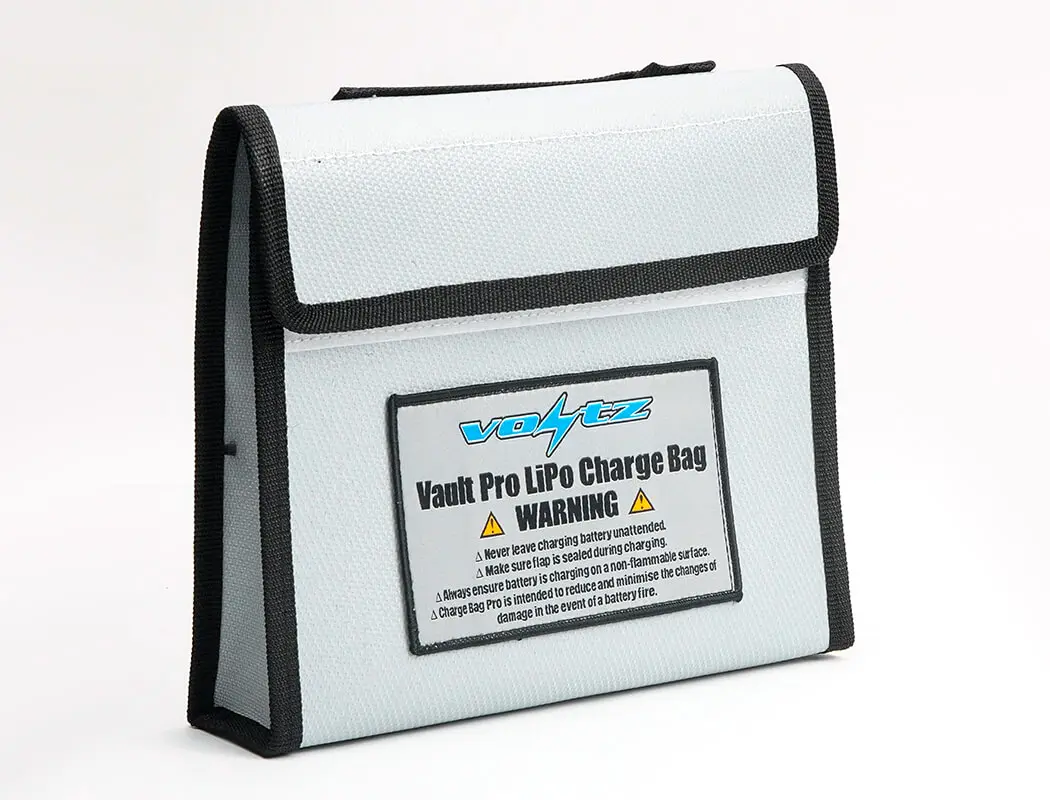 Voltz Vault Pro Lipo Charge Bag 16.5CM X 21.5CM X 4.5CM – view 2