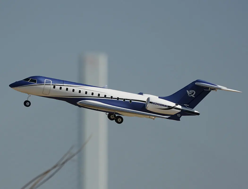 Xfly Twin 40mm J-65 Edf Business Jet PNP - Blue – view 16