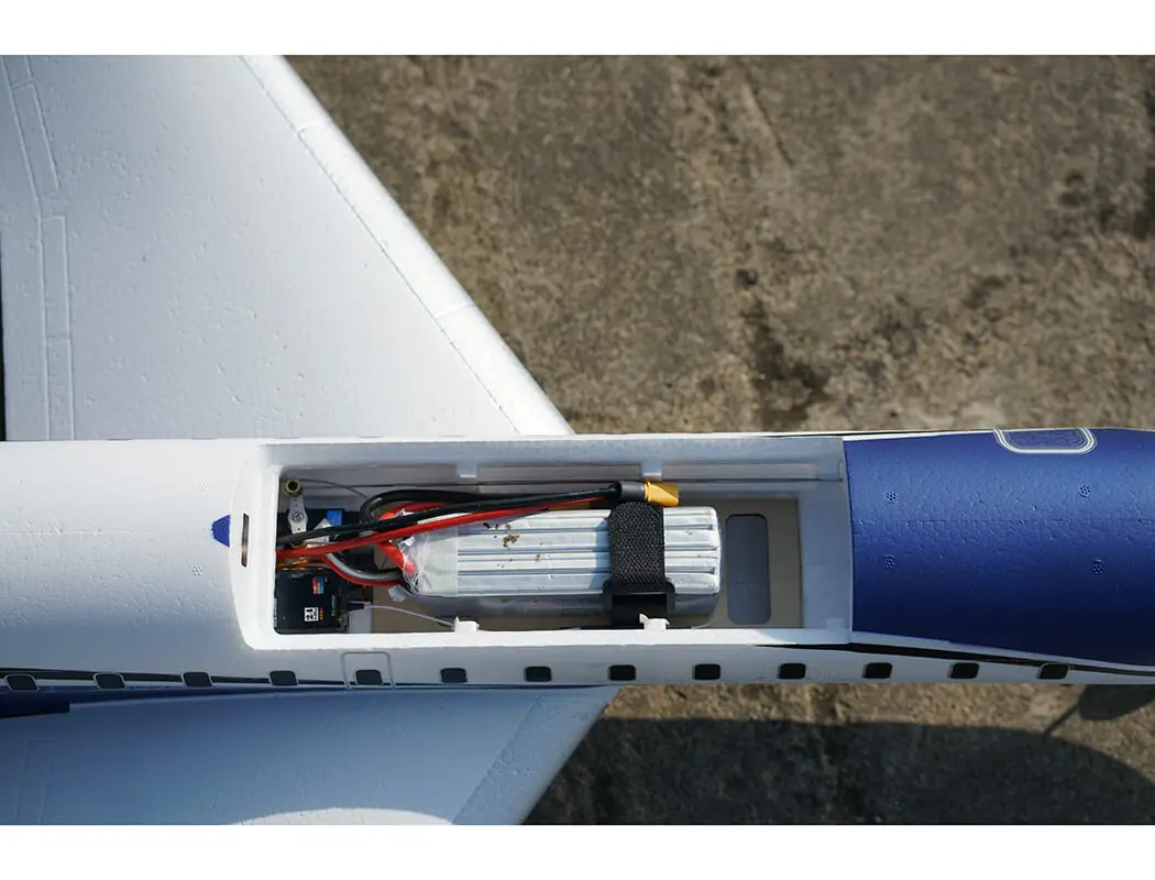 Xfly Twin 40mm J-65 Edf Business Jet PNP - Blue – view 23