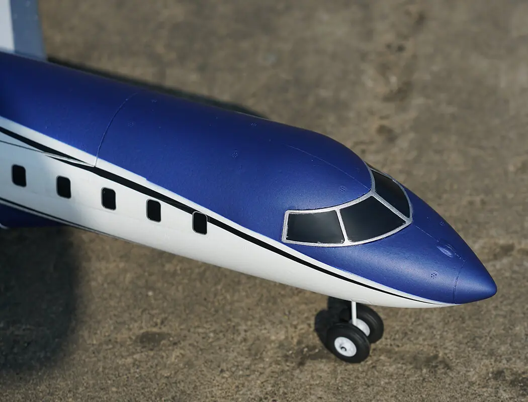 Xfly Twin 40mm J-65 Edf Business Jet PNP - Blue – view 25