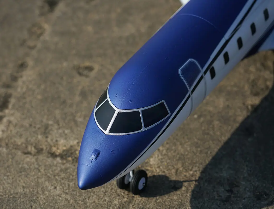 Xfly Twin 40mm J-65 Edf Business Jet PNP - Blue – view 26