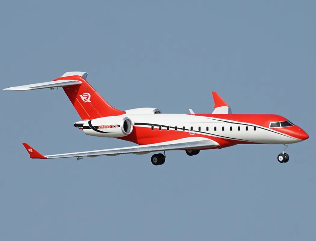 Xfly Twin 40mm J-65 Edf Business Jet PNP - Red – view 5