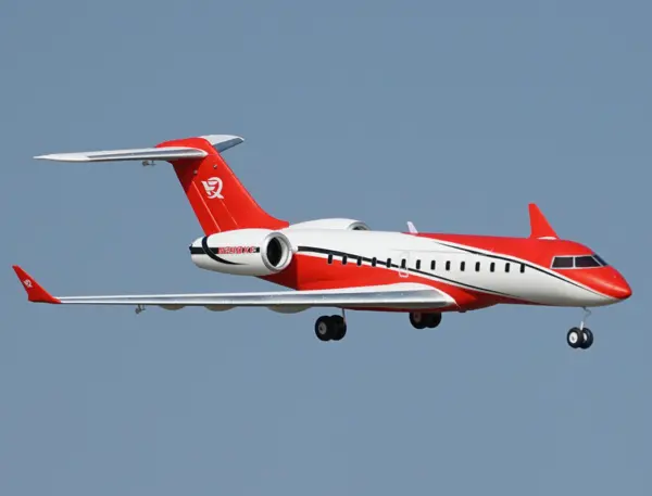 Xfly Twin 40mm J-65 Edf Business Jet PNP - Red