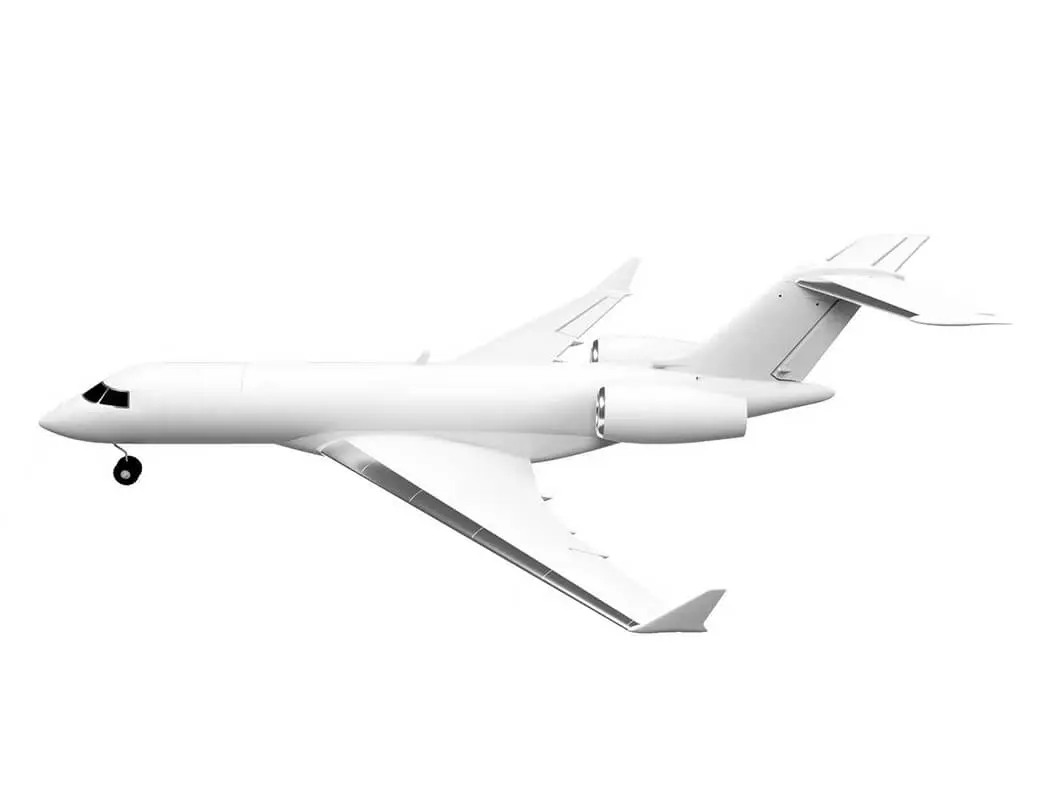 Xfly Twin 40mm J-65 Edf Business Jet PNP - White – view 3