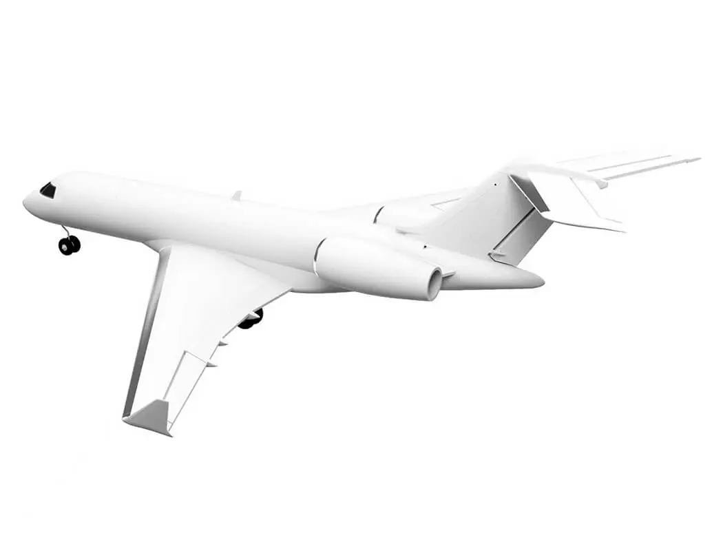 Xfly Twin 40mm J-65 Edf Business Jet PNP - White – view 4