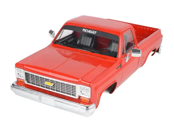 Rc4wd Chevrolet K10 Scottsdale Hard Body Complete Set (Red)