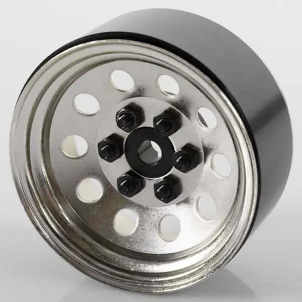 Rc4wd Pro10 1.9" Steel Stamped Beadlock Wheel (Silver)