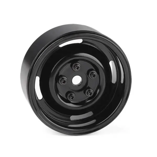 Rc4wd 1.9" Landies Vintage Stamped Steel B/Lock Wheels Black