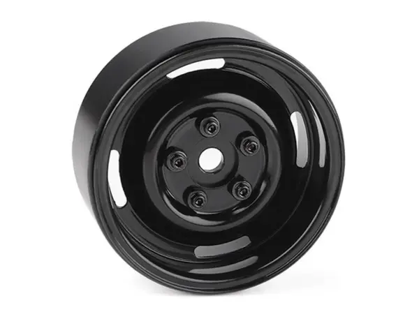 Rc4wd 1.9" Landies Vintage Stamped Steel B/Lock Wheels Black